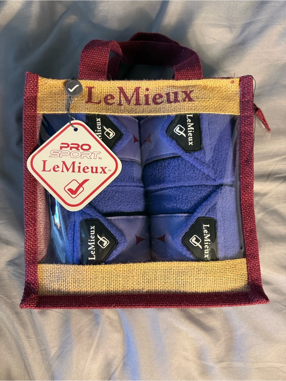 NWT Bluebell LeMieux Pro Sport Polo Wraps